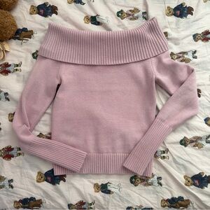 Aritzia Topaz Sweater in Cupid Pink
